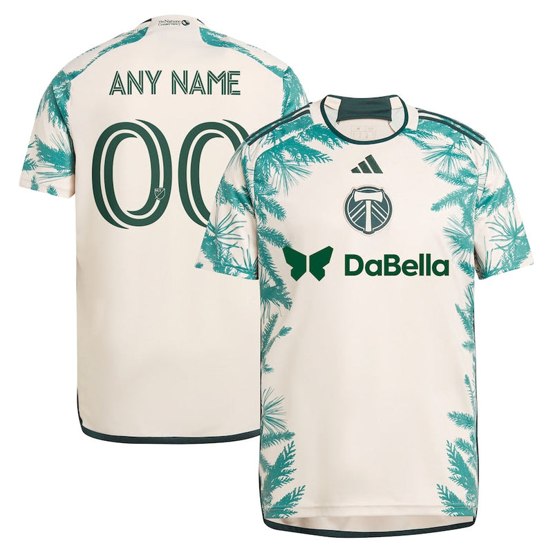 Portland Timbers  2024 Nature Unites  Custom Jersey – Tan