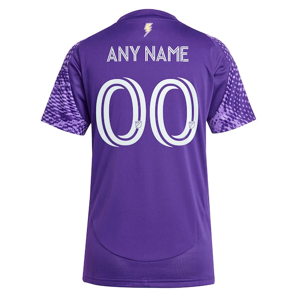 Soccer Intl Orlando City SC Women's 2025 Perfect Storm Replica Custom Jersey Purple