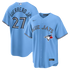 Vladimir Guerrero Jr. Toronto Blue Jays Soccer Intl Replica Jersey - Light Blue