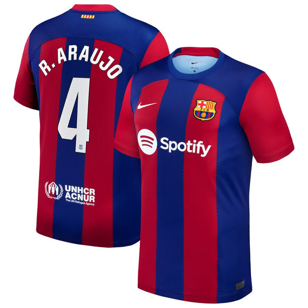 Ronald Araujo Barcelona  2023/24 Home Jersey - Royal