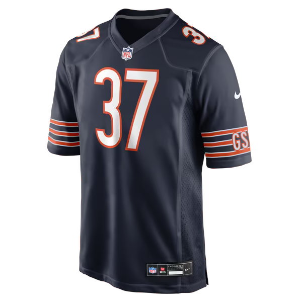 Deantre Prince Chicago Bears Soccer Intl Team Game Jersey - Navy