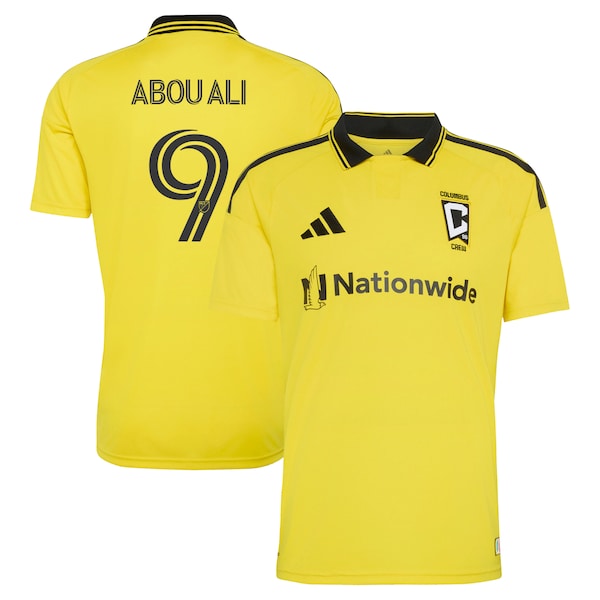 Wessam Abou Ali Columbus Crew Soccer Intl 2026 The Crafted for Excellence Kit Replica Jersey - Yellow