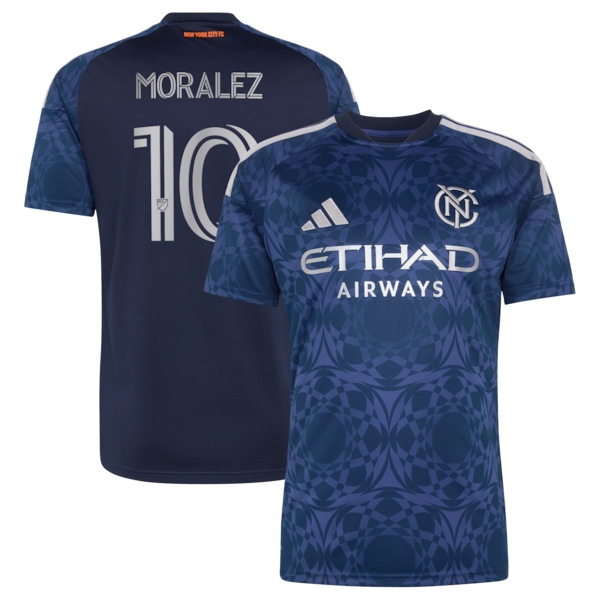Soccer Intl Maximiliano Moralez New York City FC 2026 The All Nations Kit Replica Jersey Blue