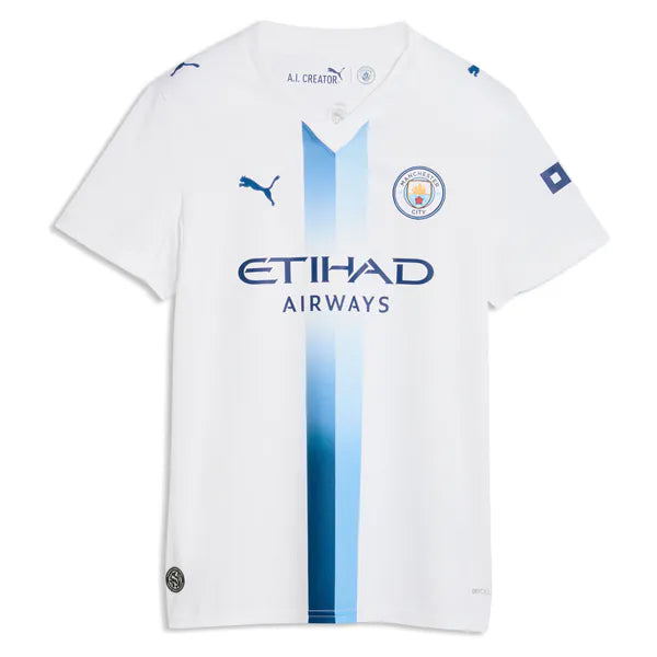 Phil Foden Manchester City Soccer Intl Women's 2026/27 Third Replica Jersey - White