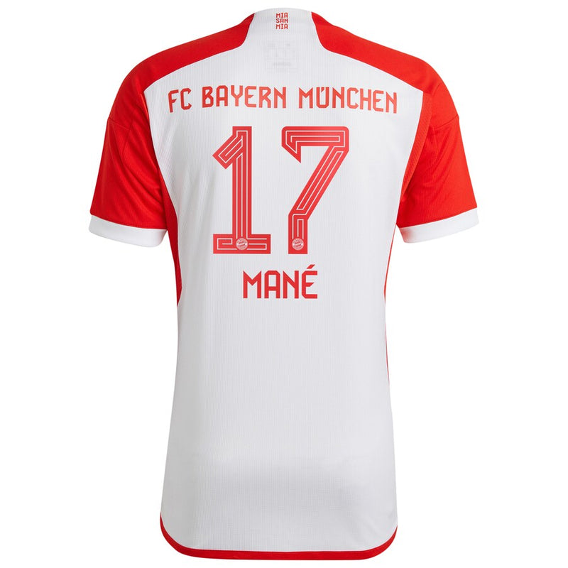 Sadio Mané Bayern Munich  2023/24 Home Jersey - White