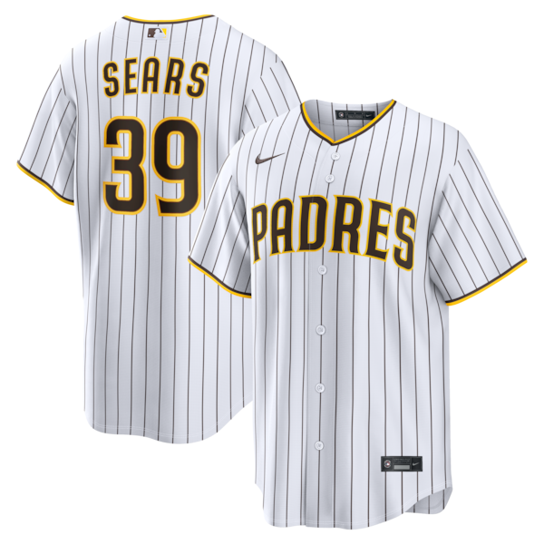 JP Sears San Diego Padres Soccer Intl Home Replica Jersey - White