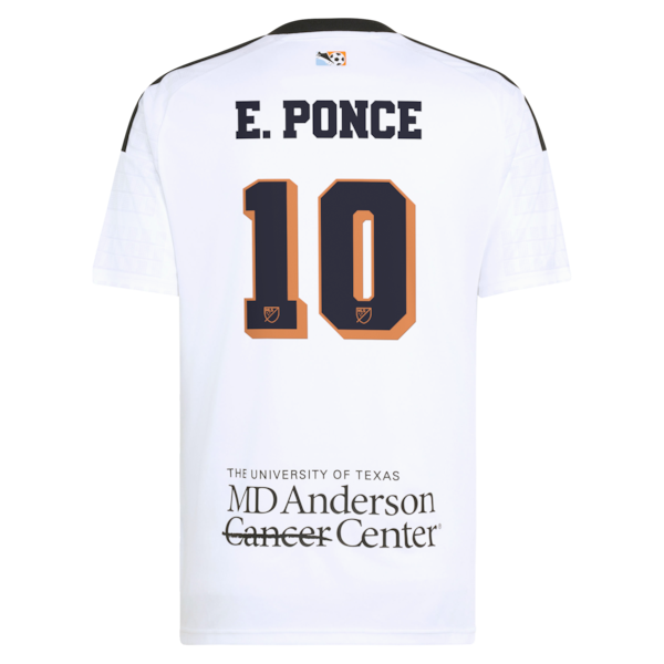 Ezequiel Ponce Houston Dynamo FC Soccer Intl 2026 Archive Replica Jersey - White