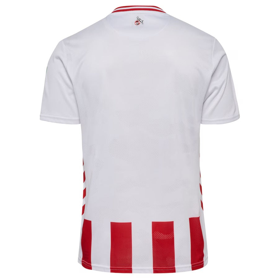 1. FC Köln Hummel Unisex Home 2025/26 Soccer Shirt - White