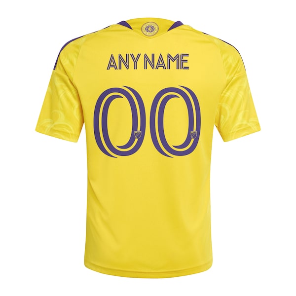 Soccer Intl Orlando City SC Youth 2026 Sunken Treasure Kit Replica Custom Jersey Gold