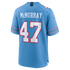 Jalen McMurray Tennessee Titans Soccer Intl Team Game Jersey - Light Blue