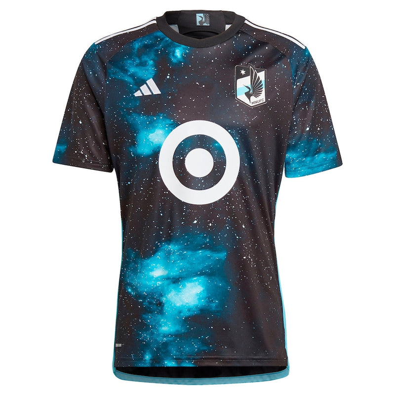 Bongokuhle Hlongwane Minnesota United FC  2024 Starry Night  Player Jersey - Black