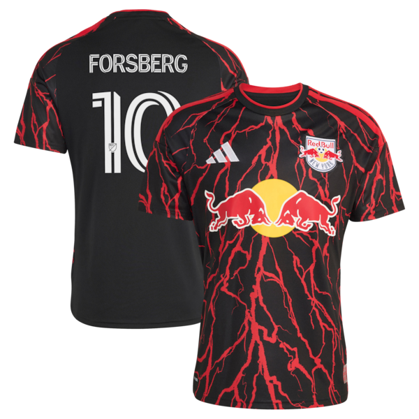 Soccer Intl Emil Forsberg New York Red Bulls 2026 The Rooted Kit Replica Jersey Black