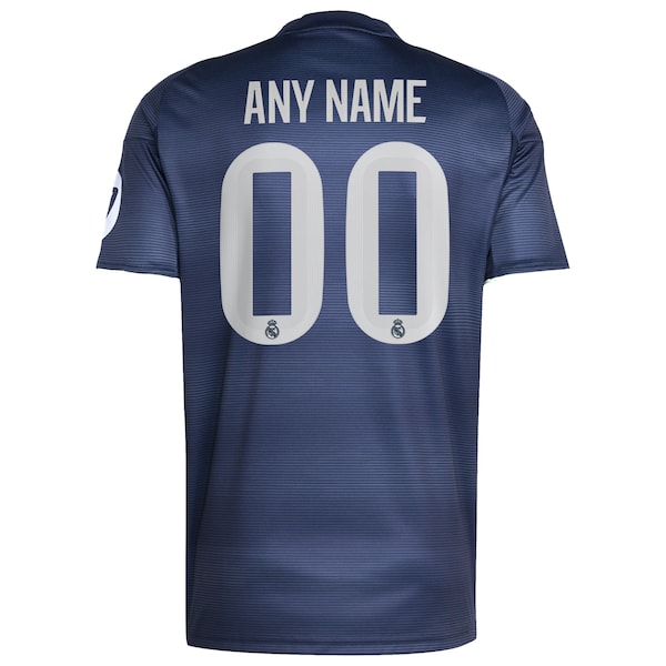 Soccer Intl Real Madrid 2025/26 Away Replica Custom Jersey Blue