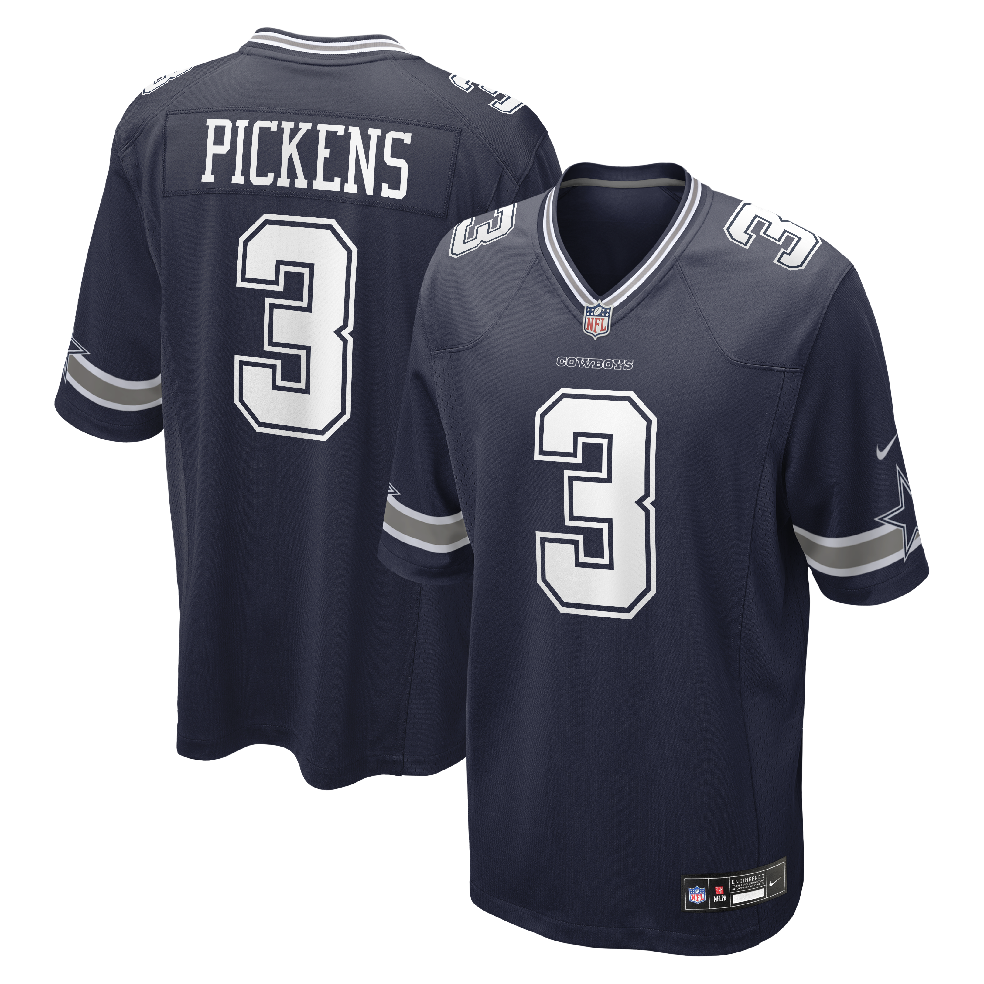 Soccer Intl George Pickens Dallas Cowboys Game Jersey White