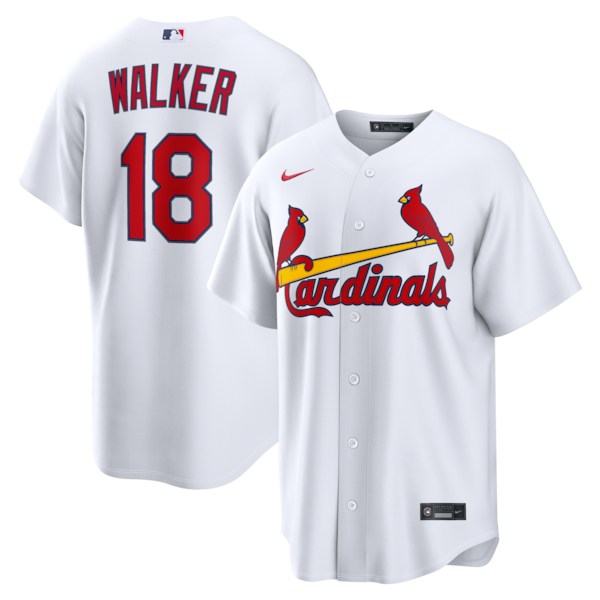 Soccer Intl Walker St. Louis Cardinals Soccer Intl Home Replica Jersey - White