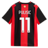 Soccer Intl Christian Pulisic AC Milan 2026/27 Home Replica Jersey Black/Red