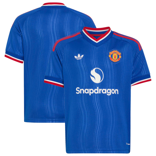 Manchester United Soccer Intl Youth 2026/27 Away Replica Jersey - Royal
