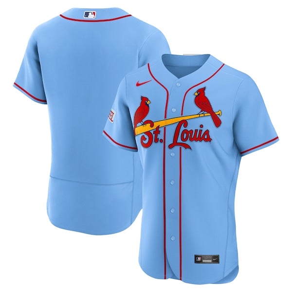 St. Louis Cardinals Soccer Intl Alternate Sponsor Patch Authentic Jersey - Light Blue