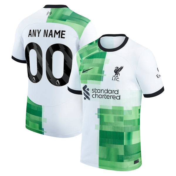 Liverpool  2023/24 Away Custom Jersey - White