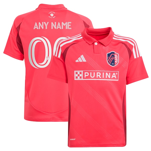 Soccer Intl St. Louis CITY SC Youth 2025 Forever CITY Red Replica Custom Jersey