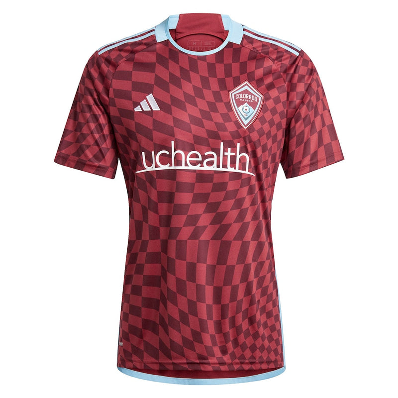 Colorado Rapids  2024 One Flag Kit  Custom Jersey - Burgundy