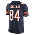 Colston Loveland Chicago Bears Soccer Intl Team Vapor F.U.S.E. Stitched Limited Jersey - Navy