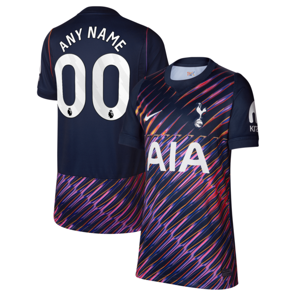 Soccer Intl Tottenham Hotspur 2026/27 Away Stadium Replica Custom Jersey Navy