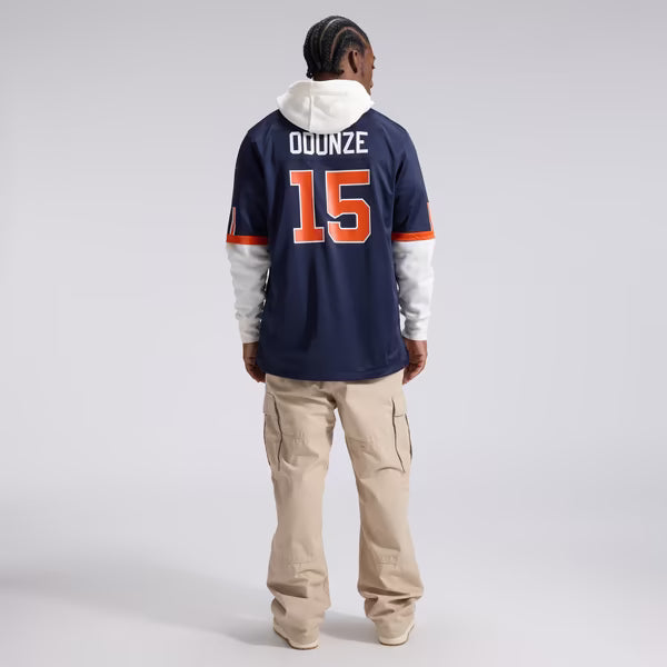 Rome Odunze Chicago Bears Soccer Intl 2026 Rivalries Collection Game Jersey - Navy