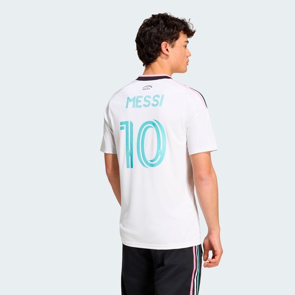 Lionel Messi Inter Miami CF Soccer Intl 2026 Third Replica Jersey - White
