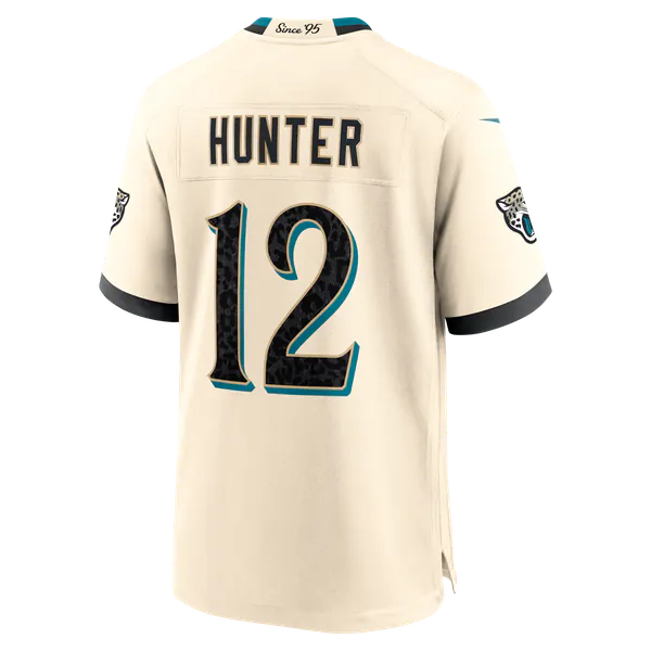 Travis Hunter Jacksonville Jaguars Soccer Intl 2026 Rivalries Collection Game Jersey - Natural