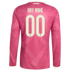 Real Madrid Soccer Intl 2026/27 Third Replica Custom Long Sleeve Jersey - Pink