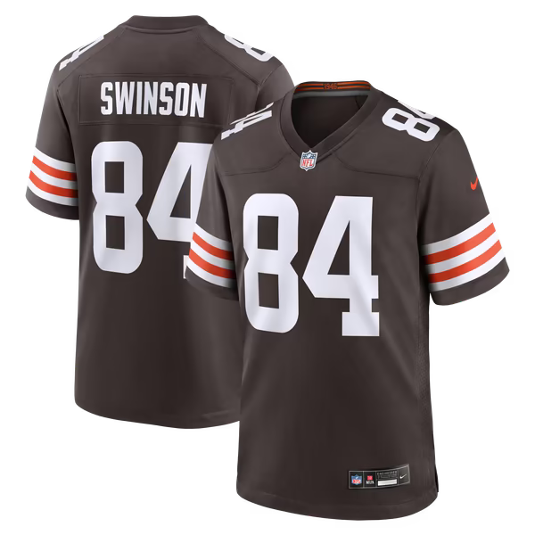 Messiah Swinson Cleveland Browns Soccer Intl Team Game Jersey - Brown