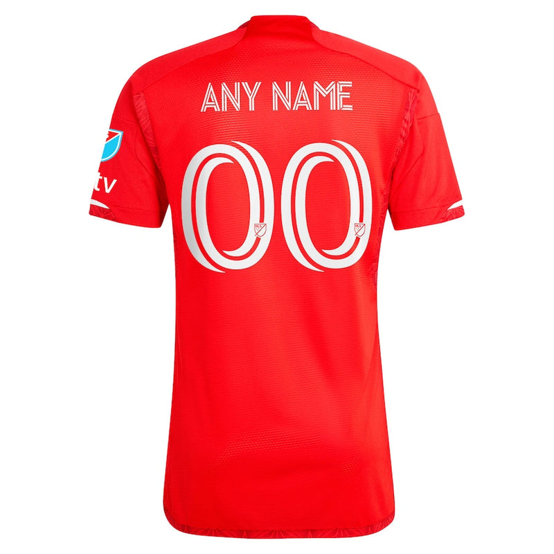 Chicago Fire  2024 Return To Red Authentic Custom Jersey – Red