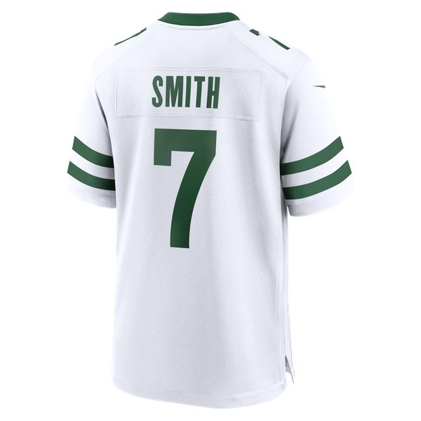 Geno Smith New York Jets Soccer Intl Game Jersey - Legacy White