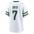 Geno Smith New York Jets Soccer Intl Game Jersey - Legacy White
