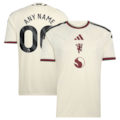 Manchester United Soccer Intl 2026/27 Third Replica Custom Jersey - Cream