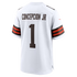 KC Concepcion Jr. Cleveland Browns Soccer Intl Game Jersey - White
