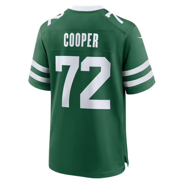 Anez Cooper New York Jets Soccer Intl Team Game Jersey - Legacy Green