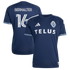 Soccer Intl Sebastian Berhalter Vancouver Whitecaps FC 2026 The Coastal Jersey Replica Blue