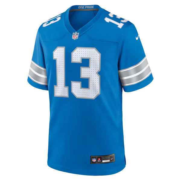 Jackson Meeks Detroit Lions Soccer Intl Team Game Jersey - Blue
