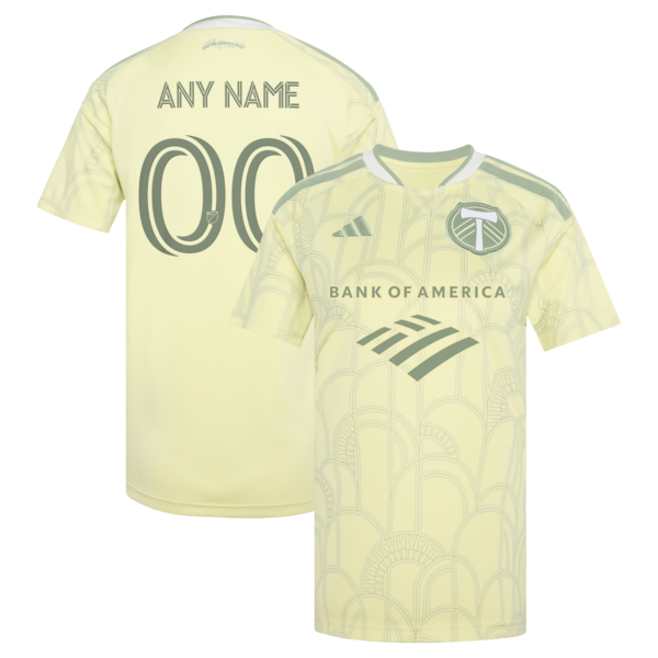 Soccer Intl Portland Timbers 2026 Civic Stadium Kit Replica Custom Jersey Yellow