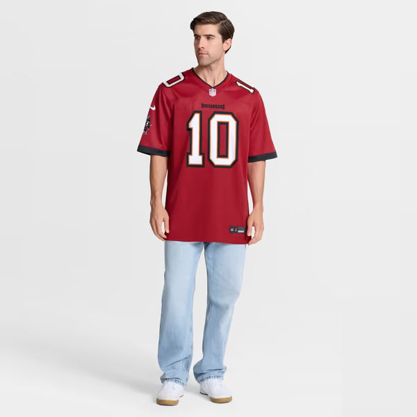 Jalon Daniels Tampa Bay Buccaneers Soccer Intl Team Game Jersey - Red