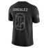 Christian Gonzalez New England Patriots Soccer Intl 2026 Salute to Service Stitched Limited Jersey - Black