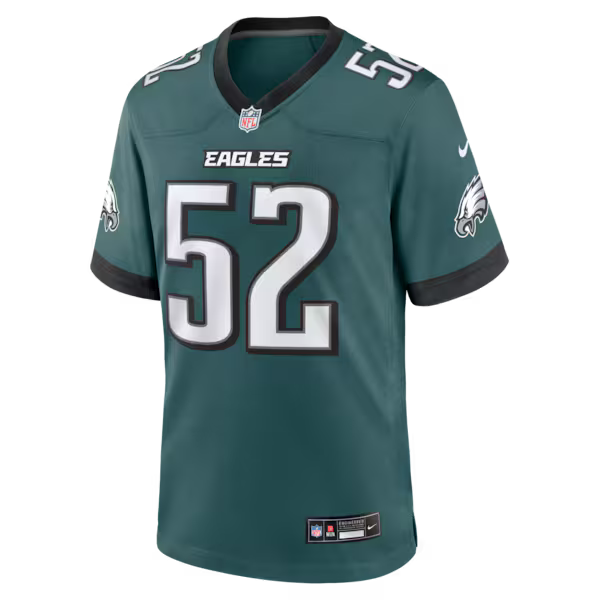 Jonathan Greenard Philadelphia Eagles Soccer Intl Team Game Jersey - Midnight Green