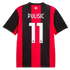 Soccer Intl Christian Pulisic AC Milan 2026/27 Home Replica Jersey Black/Red