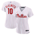 J.T. Realmuto Philadelphia Phillies Soccer Intl Women's Home Replica Jersey - White