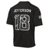 Justin Jefferson Minnesota Vikings Soccer Intl Youth 2026 Salute to Service Game Jersey - Black