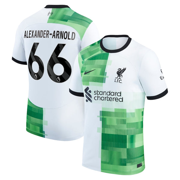 Trent Alexander-Arnold Liverpool  2023/24 Away Player Jersey - White