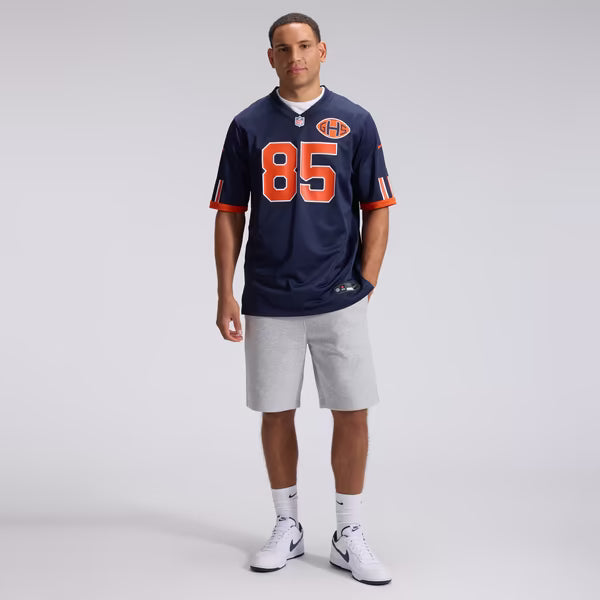 Cole Kmet Chicago Bears Soccer Intl 2026 Rivalries Collection Game Jersey - Navy