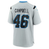 Jack Campbell Detroit Lions Soccer Intl 2026 Rivalries Collection Game Jersey - Silver